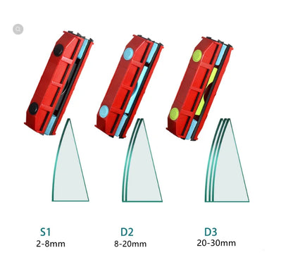 NEW Magnetic Window Cleaner Double-Sided Window Cleaning Glass Wiper Cleaning Tool For High-Rise Home Car Double Glazed Windows