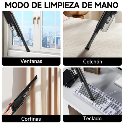 Enchen V3 Corded Handheld Vacuum Cleaner 650W Suction 18Kpa Capacity 1.2L Cable Length 5m Overheating Protection Portable Upright Vacuum Cleaner for Home Floor Carpet