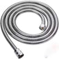 Gold 1.5/2 Meters G1/2 Inch High Quality Flexible Shower Hose Stainless Steel Chrome Bathroom Water Head Shower Extension Pipe