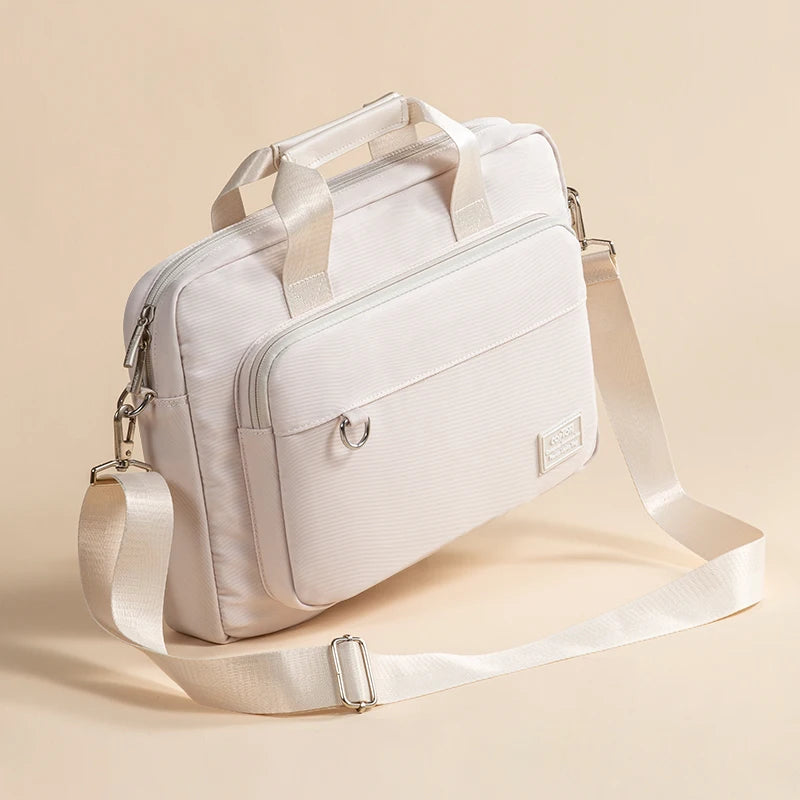 Laptop Shoulder Bag 13.3 15.6 inch for Women Notebook Briefcase Handbag for Macbook Pro 14 16 M4 M3 Air 15 Huawei Xiaomi Dell HP