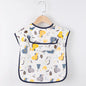 Baby Girls Apron Bibs Toddler Long Sleeve Scarf Waterproof Art Smock Feeding Bib Infant Boys Girls Kids Burp Cloth Bandana