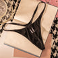 Ice Slik Low Waist Girls G String Leopard Flower Women Panties Sexy Briefs Thong T-back Underwear Female Lingerie Size S-XL