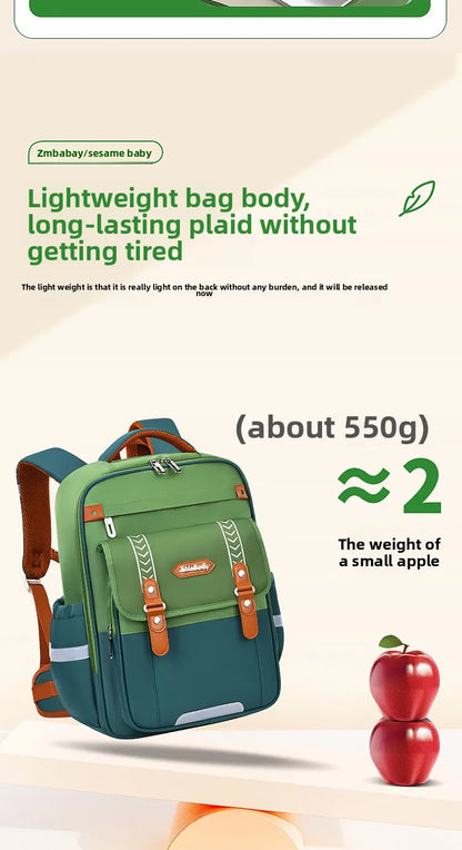 New Primary School Students' Backpacks for Boys and Girls Suitable for Grades 1-6 - 9 Large Capacity Children's School Bags