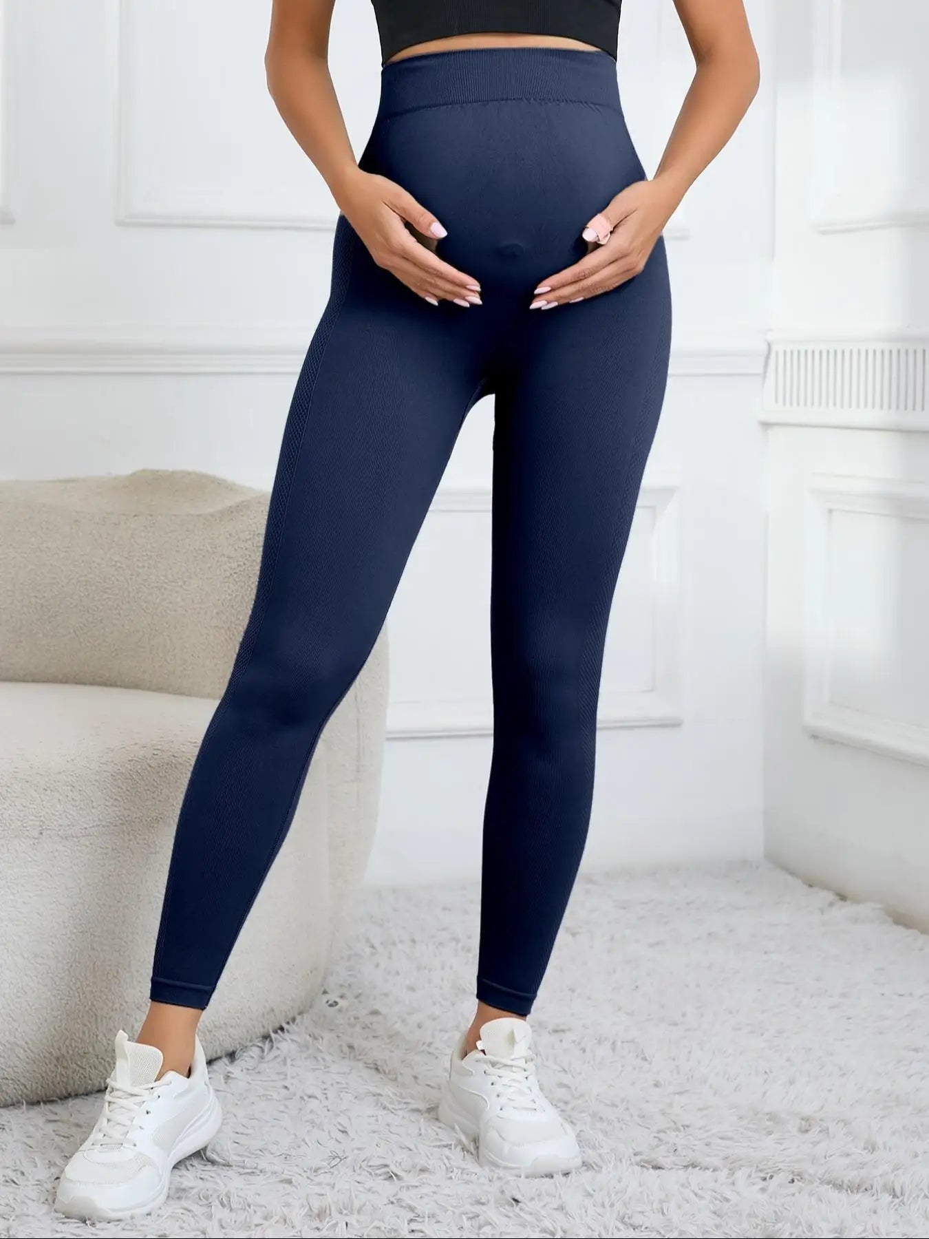 Pregnant Women's Yoga Pants Sports Leggings Long Pants