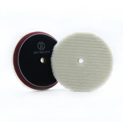 DETAILING Car Polishing Pad Wool Buffing Pads Waxing Polishing Disc Cleaning Scratch Removal Tool 3/5/6 Inch Self-Adhesive
