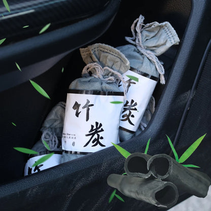 Bamboo Charcoal Air Purifying Bags for Refrigerators Wardrobes Shoe Cabinets Car Air Freshener Purifier Activated Carbon Bag