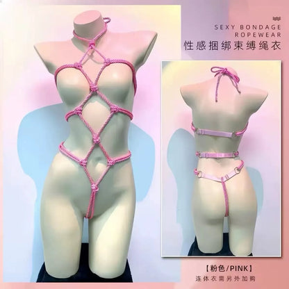 Women’s Rope Body Harness Belt  BDSM Bondage Lingerie Adjustable Chest Straps Fetish Intimate Adult Products Sex Toy Clothing