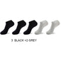5Pairs/Lot Men's Bamboo Fiber Socks Business Short Breathable Ankle Socks Male Sock High Quality Large Size EU38-44