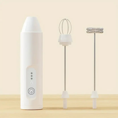 Electric Mini Egg Beater, Cream Coffee Whisk, Milk Frother, Handheld Frother, Used for Making Cakes and Pastries