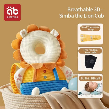 AIBEDILA Newborn Head Back Protector Baby Protect Pillow Learn Walk Headgear Prevent Injured Safety Pad Prevention Fall Pillows