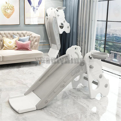 Kids Folding Slide Toys Super Load-bearing Children's Climber Play Slide Household Outdoor Slide for 6 Month - 2 Years