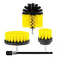 Electric Drill Brush Attachment Set Power Scrubber Brush Car Polisher Kitchen Bathroom Cleaning Kit Toilet Cleaning Tools