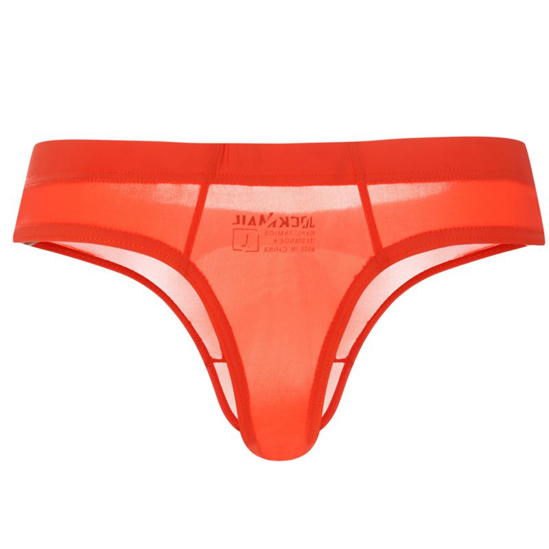 Sexy Gay Men Underwear Panochas Jockstrap Cueca Gay Tangas Sissy Mens Bikini Brief Ice Silk Transparent As Underwear or Swimwear