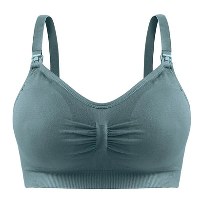 Breathable Maternity Pregnant Bras Comfort Breastfeeding Sleep Bralette Women Wireless Seamless Nursing Underwear