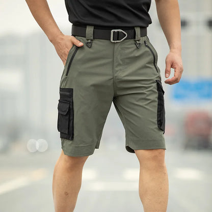 Men's Tactical Cargo Shorts Quick Dry Lightweight Multi-Pocket Military Style for Hiking Fishing Camping Work Summer Outdoor
