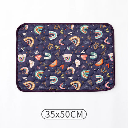 1PC Washable Reusable Pet Mat Training Pad, Suitable for Dogs and Cats, Non-Slip,Dog Cat Pad Blanket,  Pet Accessories