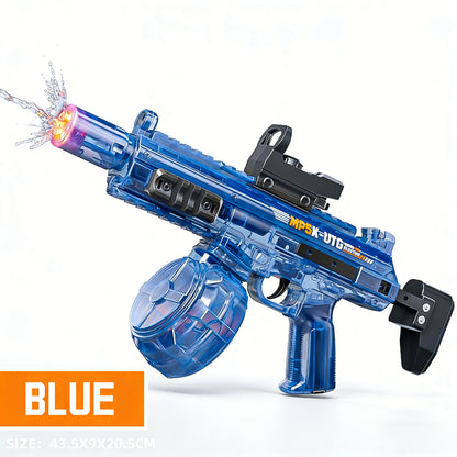 Simulated Firing and Recoil Electric Water Gun Toys Children Automatic Sensor Lights Water Pistol Summer Outdoor Beach Kids Toy
