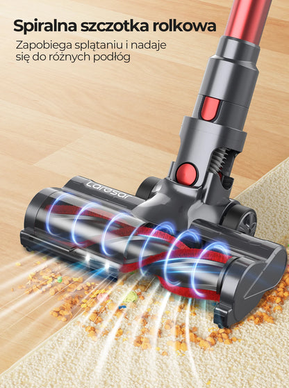 Laresar V8 Cordless Vacuum Cleaner Handheld Car 48000PA 500W 60 Mins Home Appliance Wireless Removable Battery Brushless motor