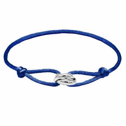 Zalman Wholesale GDS888 Luxury Unisex Bracelet 3 Metal Buckle Hand Chain Adjustable Men's Rope Bracelet for Women Jewelry Gifts