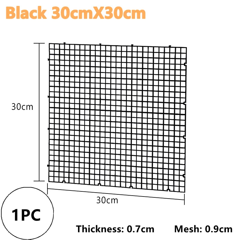 1PC Isolation Board Grid Aquarium Fish Tank Accessory Undergravel Bottom Plate Tray Multi Function Seperator Divider Board Net