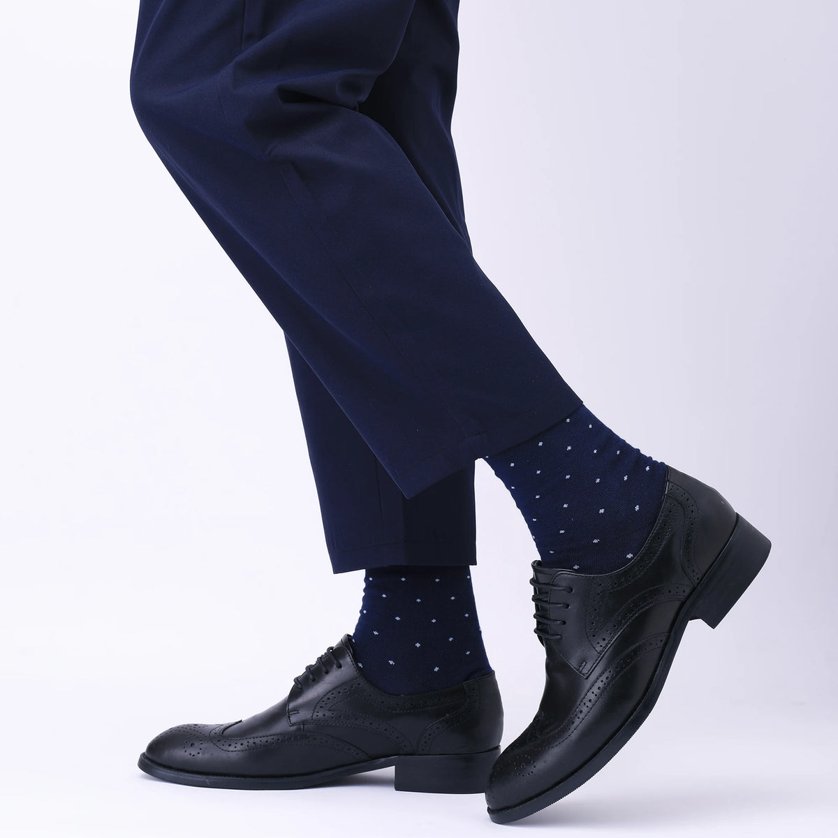 5 Pairs Mens Dress Socks Plus Large Size，High Quality Combed Cotton Crew Socks，Black Cool Argyle Breathable Casual Socks for Men