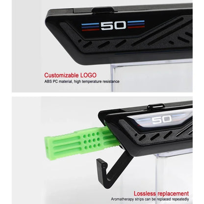 For BMW F30 F10 Car Air Freshener Blade Shape Vent Perfume Diffuser Universal Fragrance Holder With Refill Strips