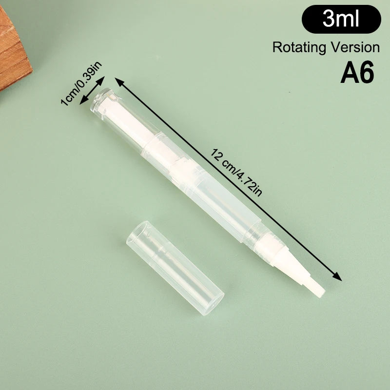 3/5/7ML Scalp Applicator Liquid Pen For Hair Oil Hair Stitching Potion Applicator Cosmetics Empty Bottle Massage Scalp