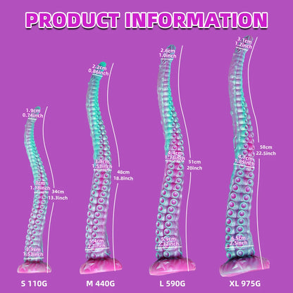 Long Anal Butt Plug Sex Toys Monster Dildo Octopus Tentacle Huge Silicone Dick Sex Adult Soft Dildo Female Masturbator