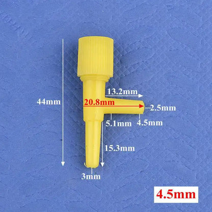5/10/20pcs Aquarium Air Flow Control Valve Tap Fish Tank Air Water Flow Regulator Hose Connector Control Valve Oxygen Tube