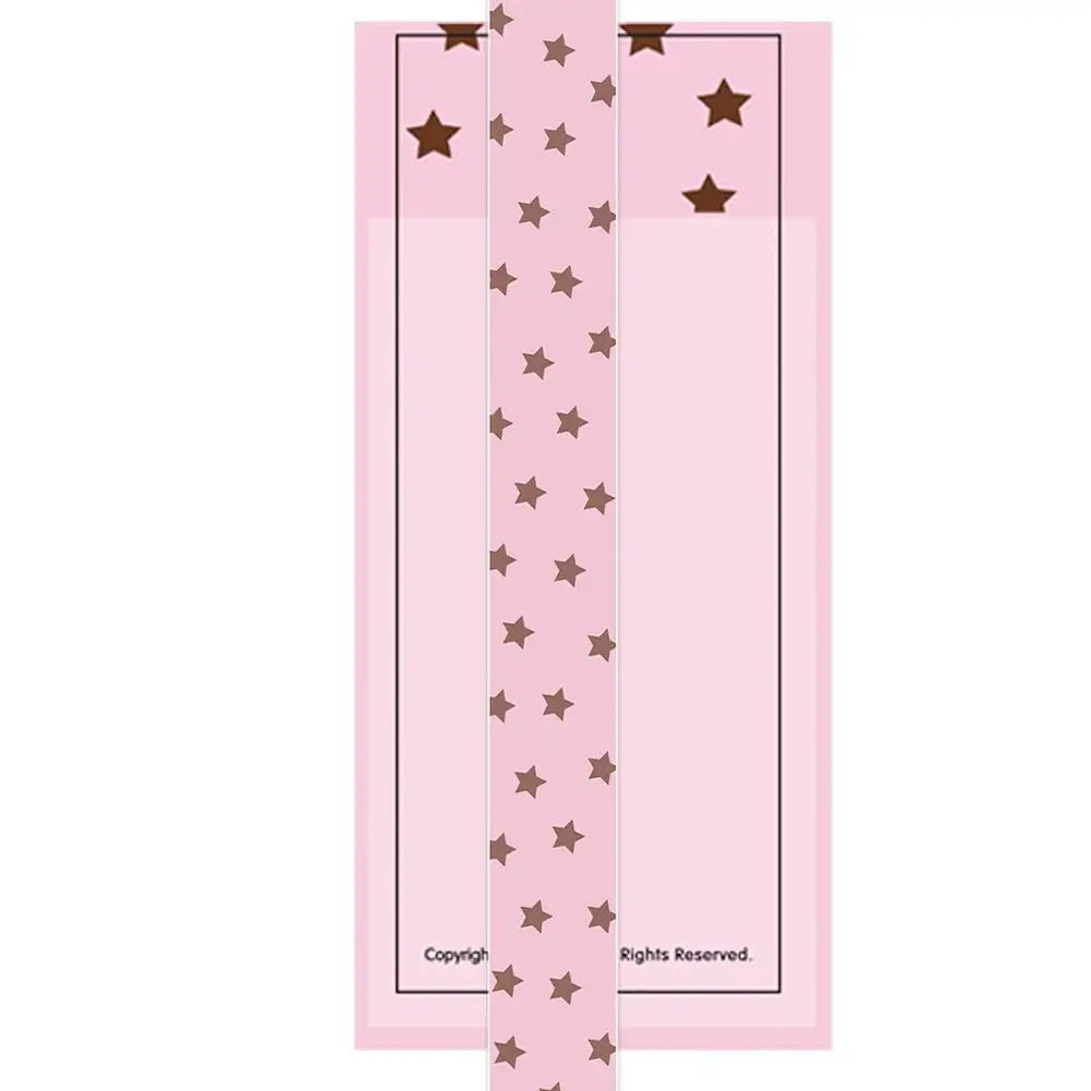 Kawaii Star Elastic Band for Planner Notebook INS Style Journal Closure Strap Cute Scrapbooking Stationery Accessories