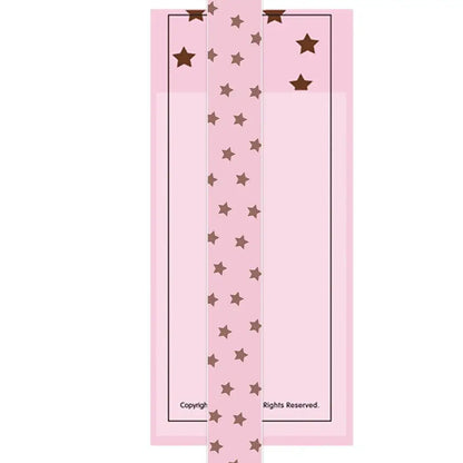 Kawaii Star Elastic Band for Planner Notebook INS Style Journal Closure Strap Cute Scrapbooking Stationery Accessories