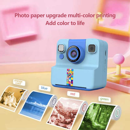 Thermal Printer Papers 57mm Color Papers for Camera Instant Print Kids Camera Printing Inkless Mini Portable Photo Printer