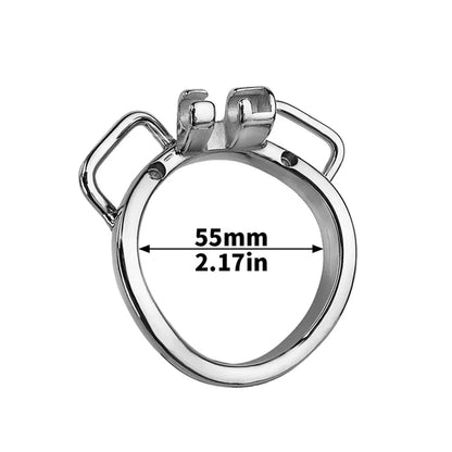 Stainless Steel Chastity Cage Device Penis Rings Bondage Belt Cock CB Lock BDSM Sex Toys for Man Gay Adult Products Accessories