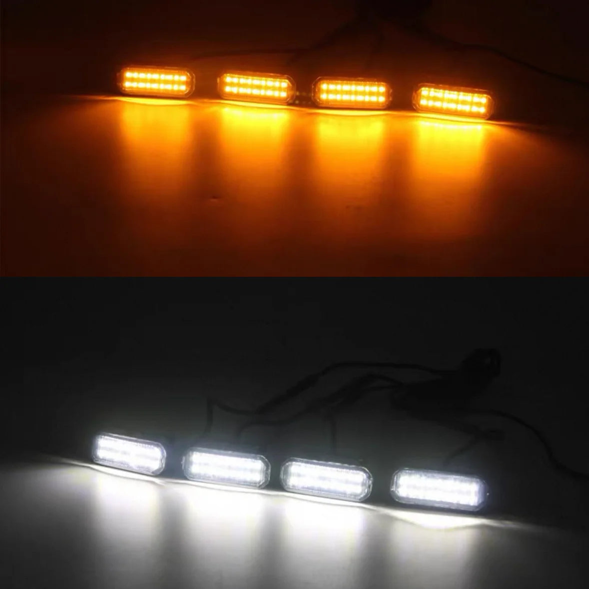 For Chery Jetour Traveller T2 2026 LED Front Grille Light Car Daytime Running Light Wheel Eyebrow Lamp for Pickup Accessories