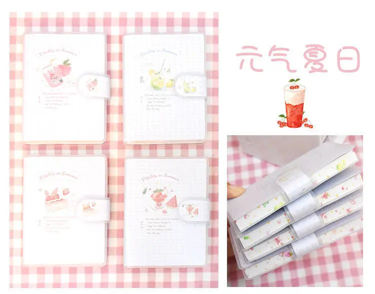 Kawaii Mini Portable Notebook Small Notepad For Daily Notes School Office Stationery Convenient To Carry Cute