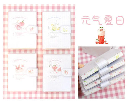 Kawaii Mini Portable Notebook Small Notepad For Daily Notes School Office Stationery Convenient To Carry Cute