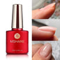 MSHARE Milk Milky White Base Gel Polish Camouflage Color Rubber Base Nail Base Coat 10ml