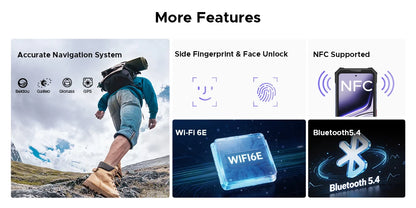 World Premiere DOOGEE S300 Plus Thermal 5G Rugged Phone Thermal Imaging 12GB 1TB 6.78'' Screen 11000mAh Android 16 Mobile Phone