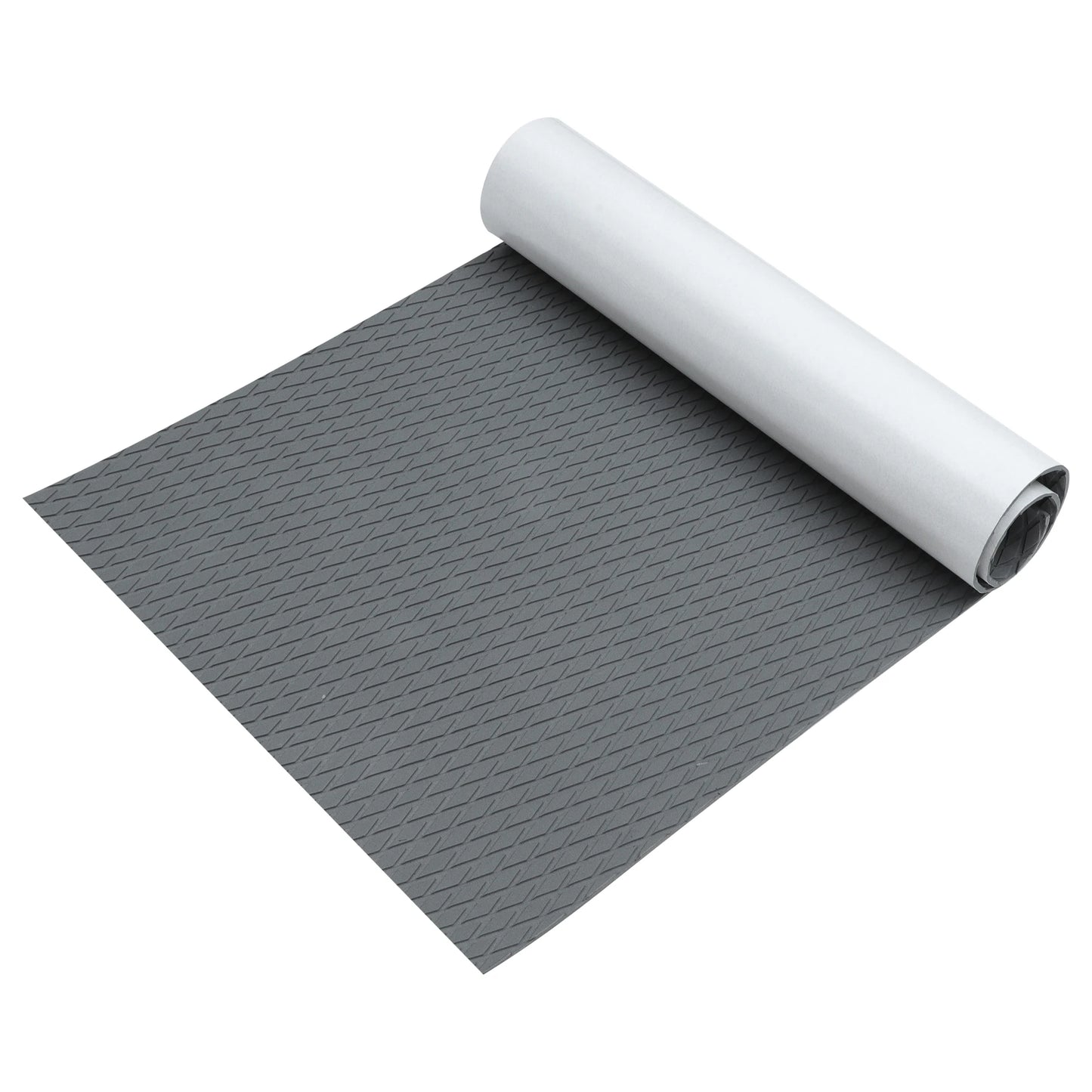 Uxcell 1200X300X6mm EVA Faux Teak Decking Sheet Carpet Non-Slip Self-Adhesive  for Boat Yacht Marine Deck Pad RV Car Flooring