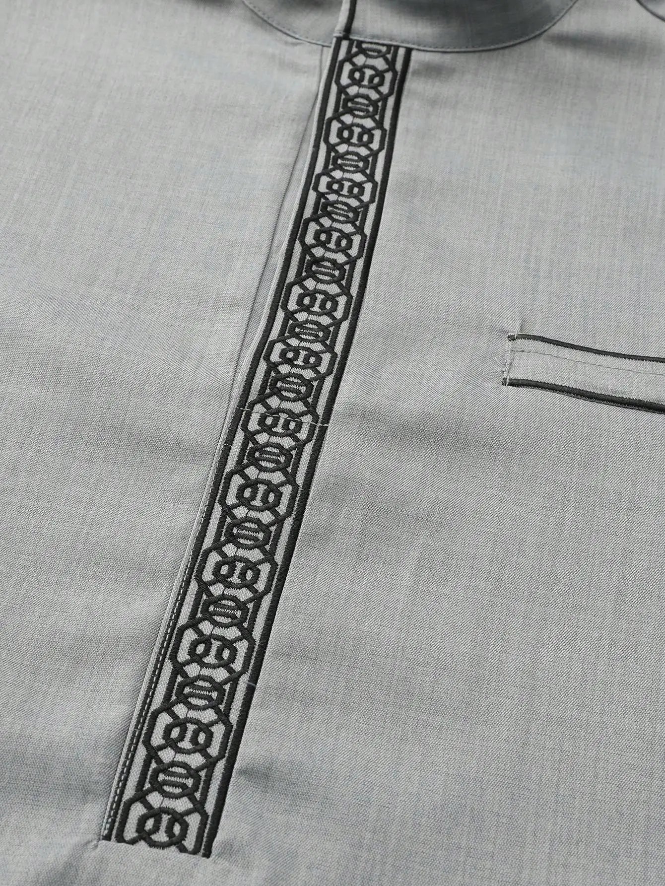New Muslim Traditional Men's Robe Multi Colored Elegant Ethnic Embroidery Men's Robe Simple Casual Loose Robe