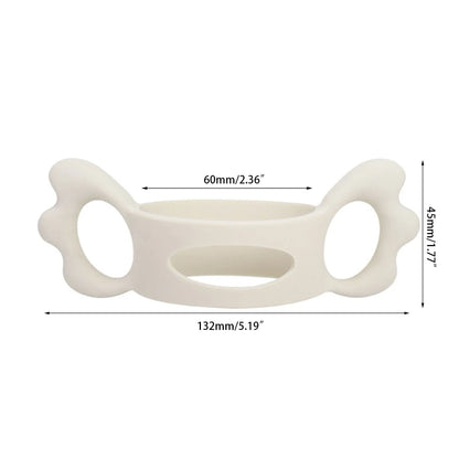 Classic Feeding Bottle Handles Soft Compatible Silicone Baby Nursing Bottles Handles Easy to Carry Handles for Hegen Bottle Size