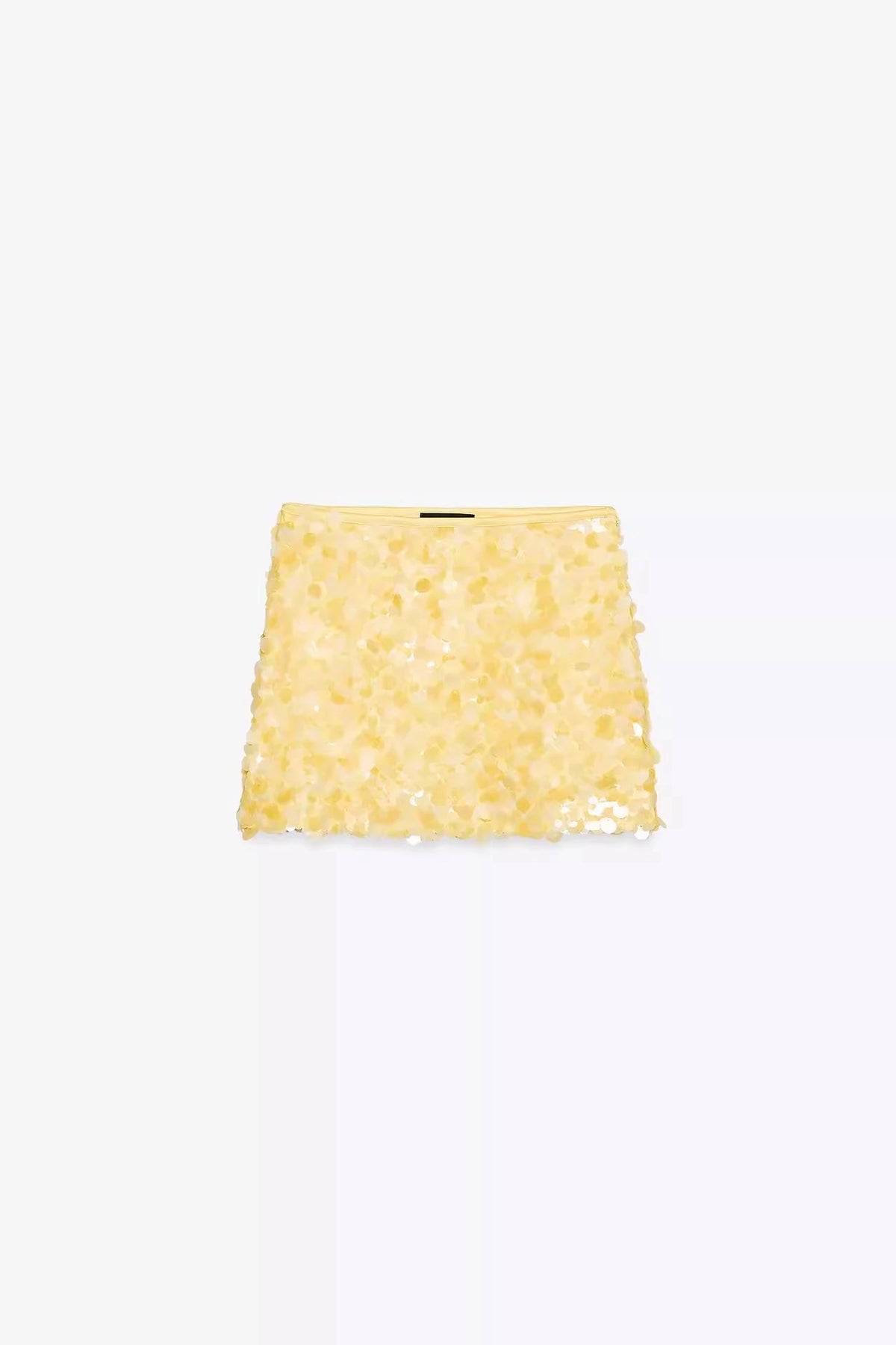 Summer New Women's Design  ort  Skirt with Inner  Bead Decoration Casual Sle Polyester Fiber Knitted A-Line...