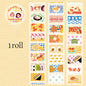 Mr.Paper Old Time Japanese Style Label Die Cut Tape scrapbooking washi tape DIY Handbook colourful tape Student Stationery Gift