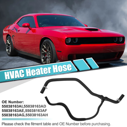 UXCELL Heater Hose NO.55038163AI/55038163AE for Dodge Challenger 2017-2018 for Dodge Charger 2019-2021 for Chrysler 300 2011