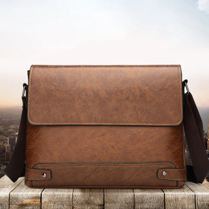 Shoulder Bag, Men's Crossbody Bag, Business Bag, Large Capacity, For Business Trips and Work