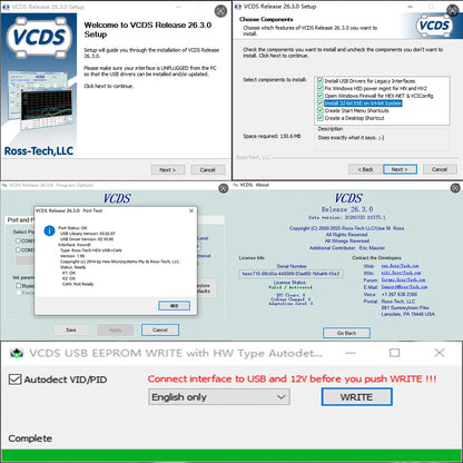 2026 Newest V26.3.0 VAG HEX V2 Interface For VAGCOM VAG CDM VW-AUDi Professional Scan Code Upgrade Hardware AUTO COM VCOS TDOL