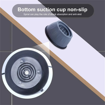 1/2/4pcs Anti Vibration Feet Pads Rubber Legs Slipstop Silent Skid Raiser Mat For Washing Machine Support Dampers Stand Accessor