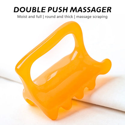 Large Fascia Massage Tool Cellulite Massager Tool for Cellulite Myofascial Release Neck Back Resin Trigger Point Massager