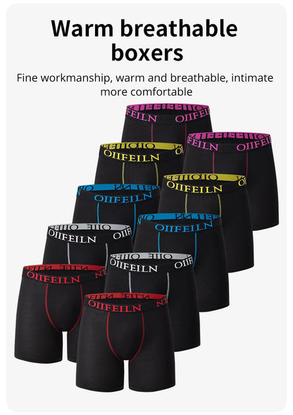 4/5/10 Fashion Four Seasons Men's Long Casual Daily Youth Sports Shorts Comfortable Breathable Sweat Absorbing Elastic Shorts