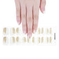 20/22Tips UV Semi cured Gel Nail Stickers Waterproof Long Lasting Full Gel Nail Wraps Press On Nail Decal DIY Manicure